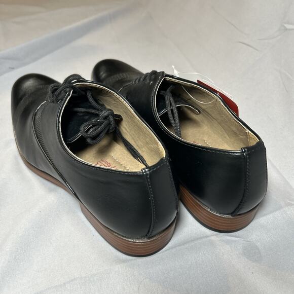 NWT Dexter 178203 jasper oxford black men’s dress shoes M 7.5 - Picture 4 of 9